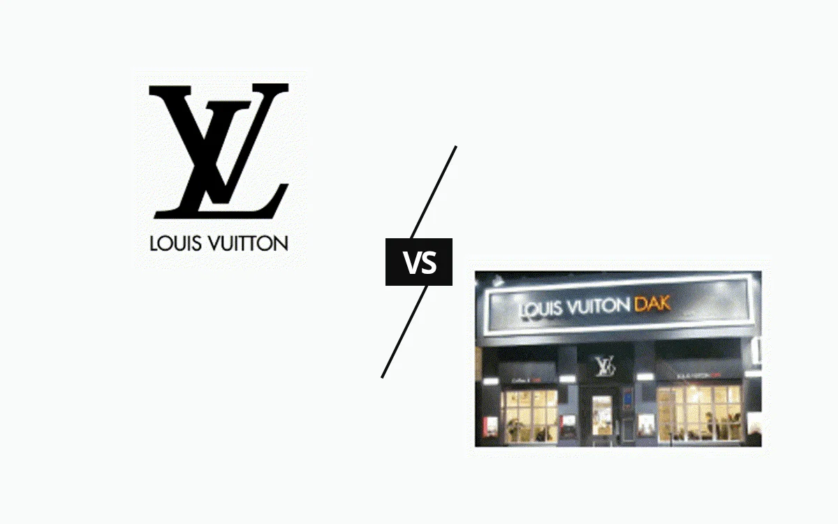 Louis Vuitton vs Louis Vuiton Dak