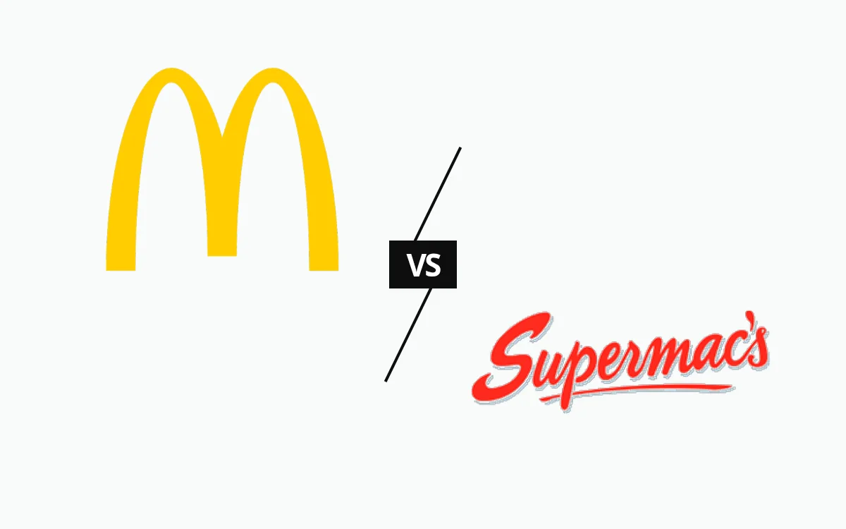 McDonald's vs Supermac's (Big Mac)